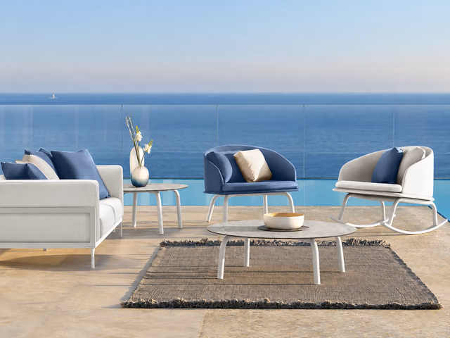 CleoSoft//Alu D100 Coffee Table by Talenti