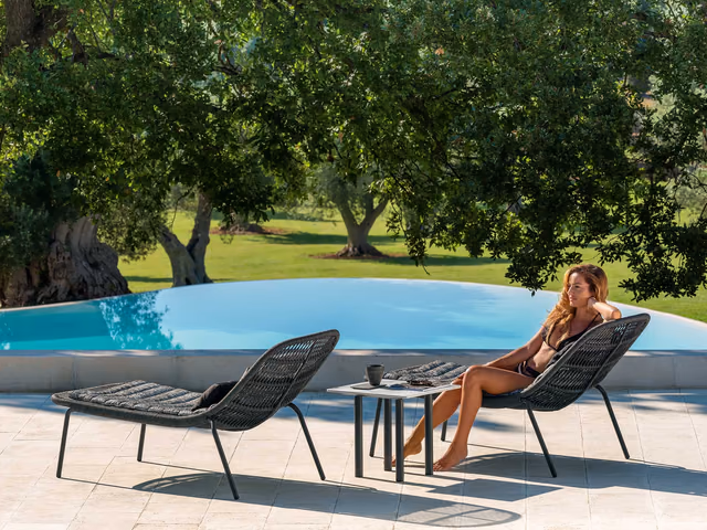 Panama Sunbed Chaise Lounge by Talenti
