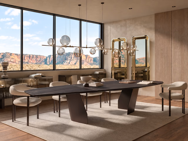 Senator Wood Dining Table by Cattelan Italia