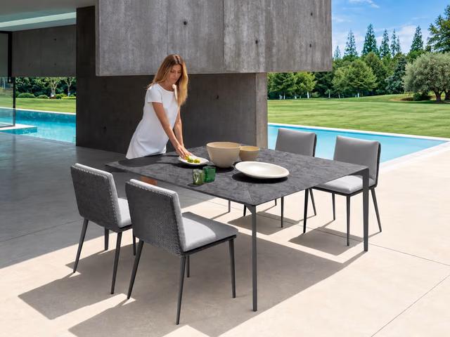 Leaf Extending Dining Table 160/215 × 95 by Talenti