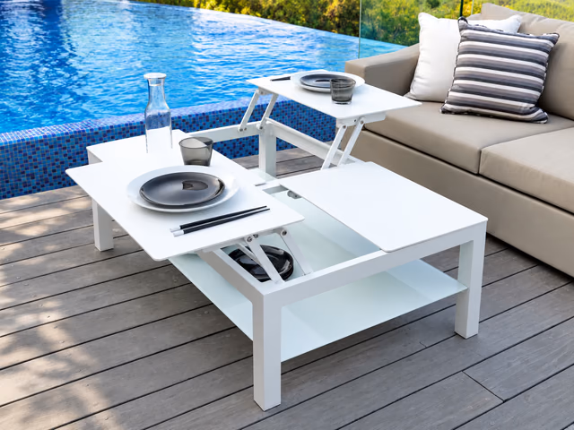 Chic Small Opening Coffee Table by Talenti