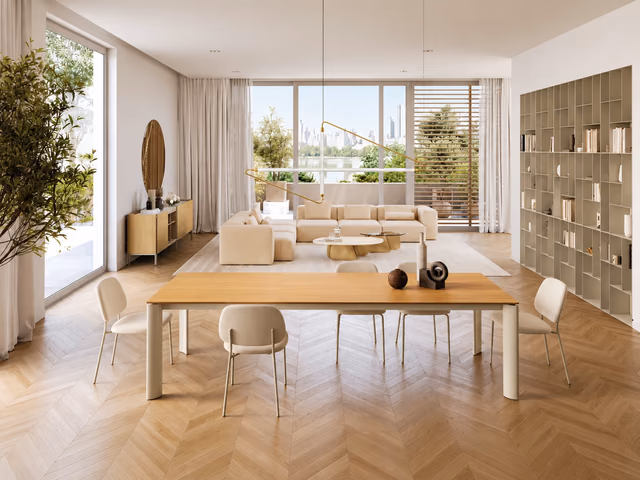 Core Dining Table by Bontempi
