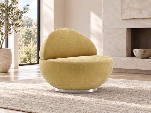 Jagger Swivel Chair by Caracole