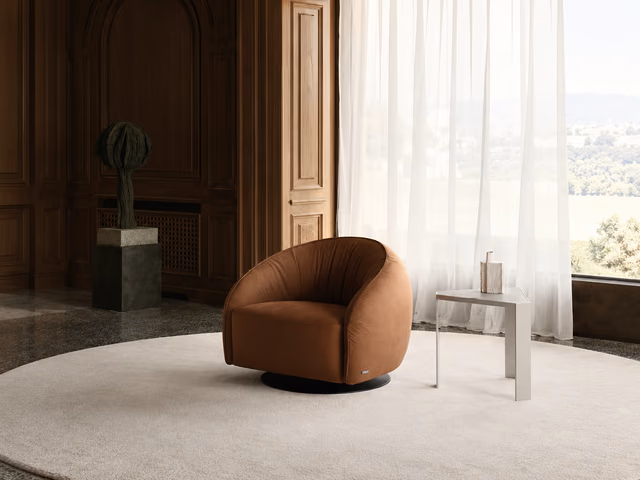 Nest Swivel Armchair by Nicoline