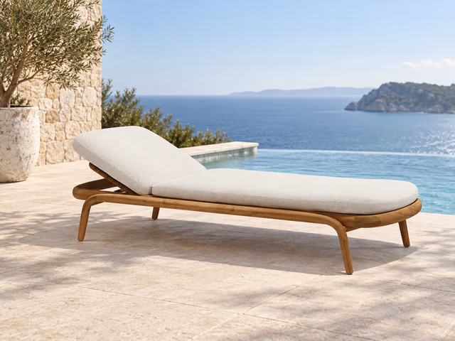Fusta Sun Lounger by Vondom