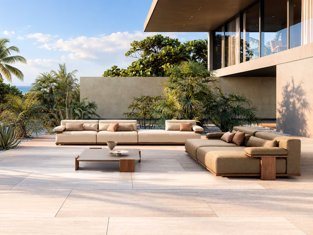 Tao Outdoor Coffee Table by Ditre Italia