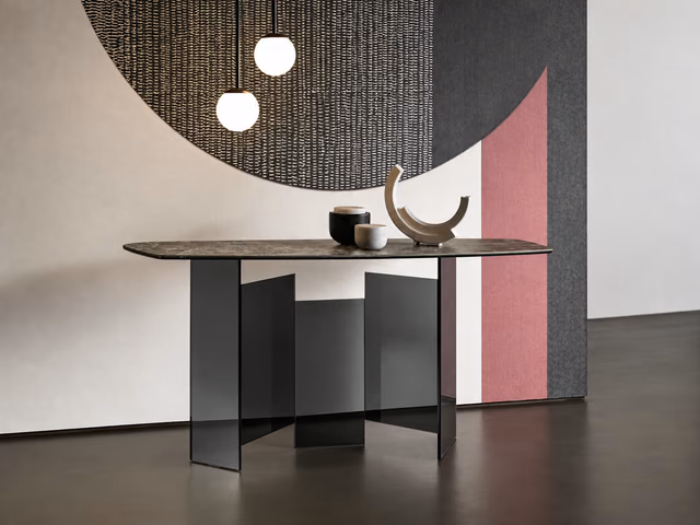 Metropolis Console Table by Tonelli