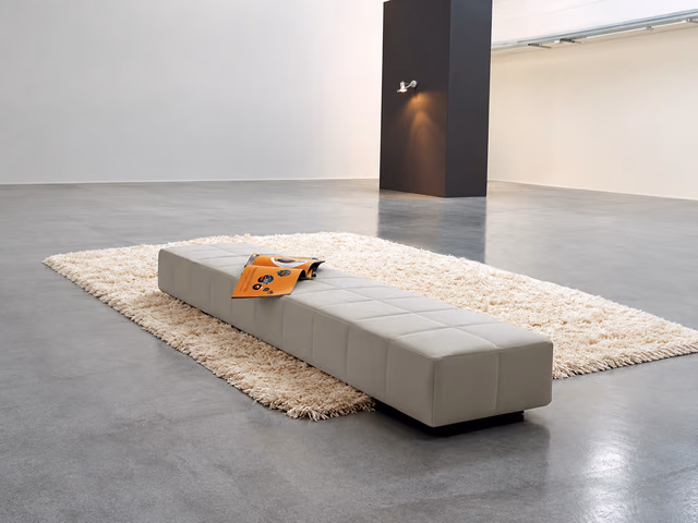 Squaring Bench and Ottoman by Bonaldo