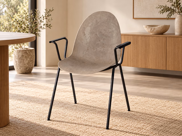 Eternity Armchair — Coffee Waste Light by Mater