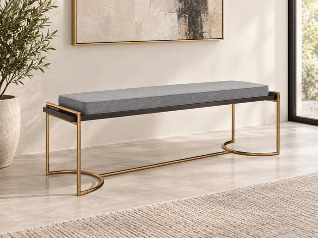 Slim Line Bench by Caracole