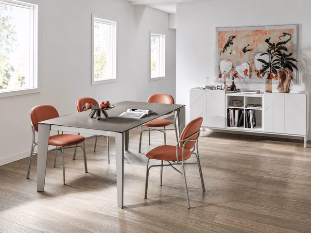 Cruz Dining Table by Bontempi