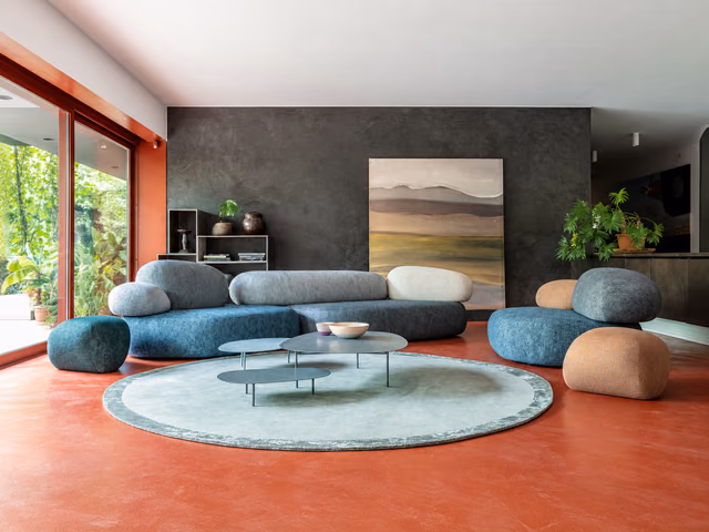 Pebble Rubble Sofa by Moroso