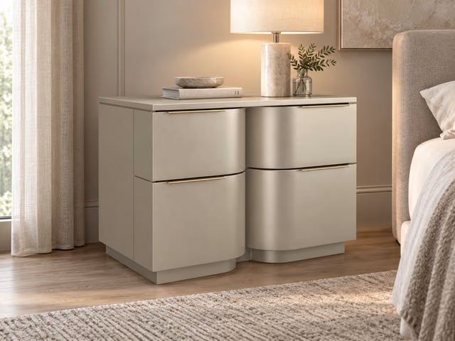 Oblique Nightstand by Caracole