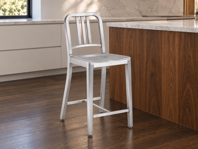 1006 Navy Stool by Emeco