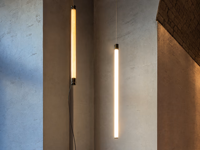 Oort Pendant Lamp, Vertical by Fontana Arte