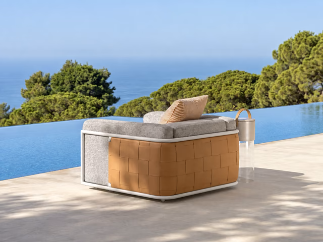 Tressé Living Armchair by Talenti