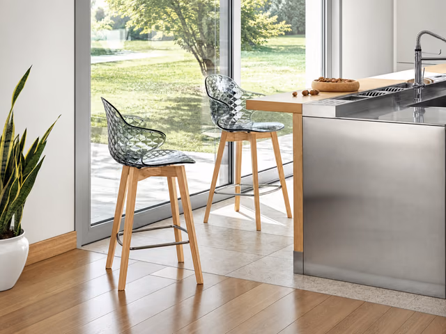 Saint Tropez Stool CS1881 by Calligaris