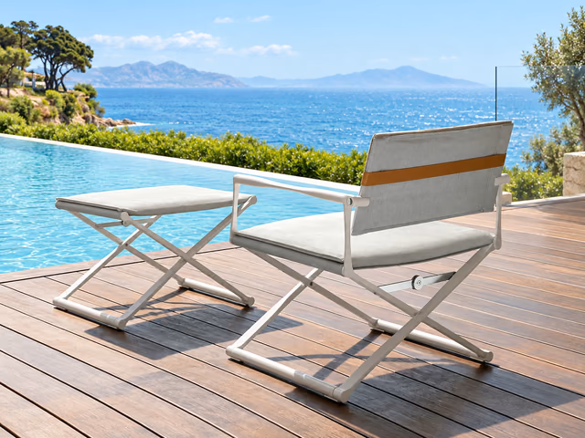 Riviera Director Lounge Chair by Talenti