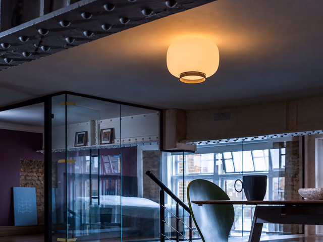 Chouchin 3 Reverse Ceiling Lamp by Foscarini