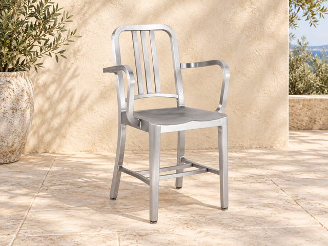 1006 Navy Armchair by Emeco
