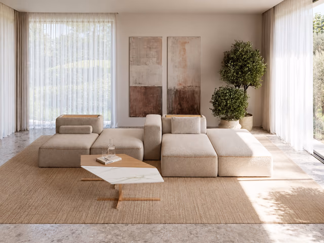 Bento Coffee Tables by Bontempi