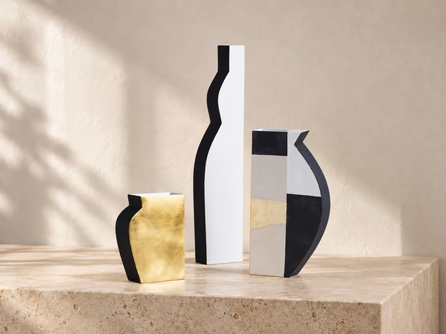 Pacay Medio Astratto Vase by Kose