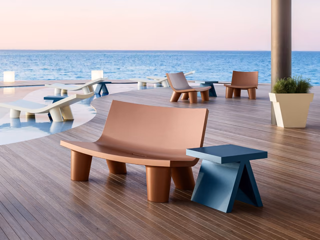 Low Lita Love Loveseat by Slide