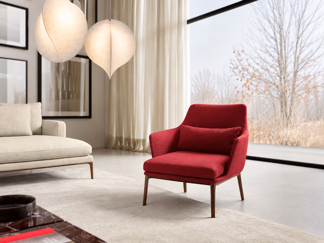 Claude Living Armchair Indoor by Talenti