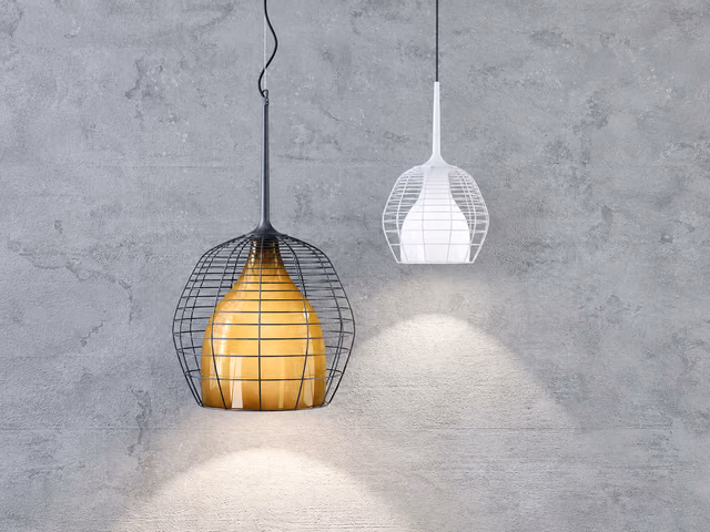 Cage Pendant Lamp by Lodes