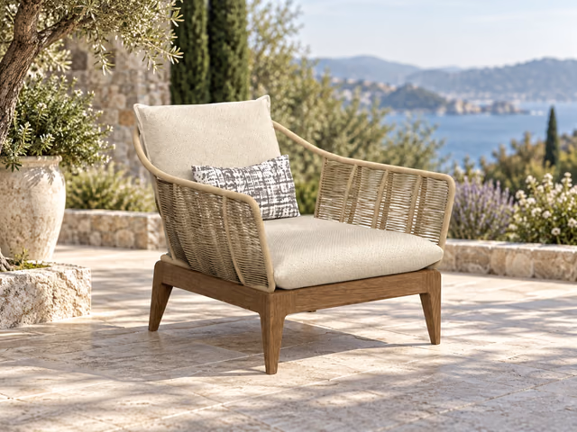Cruise//Teak Living Armchair by Talenti