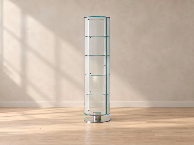 Onis Round Display Cabinet by Reflex