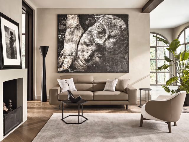 Edgar Sofa by Calligaris