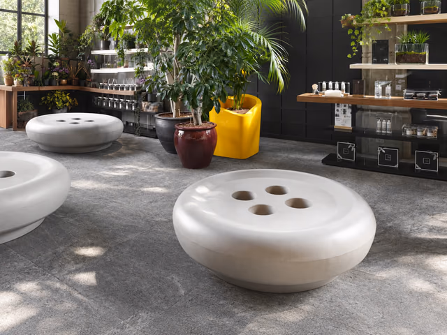Bot One Ottoman by Slide