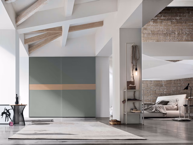 Tablet Sliding-Door Wardrobe by Tomasella