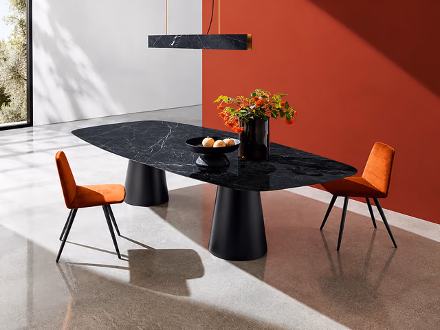 Totem Two Bases Dining Table by Sovet