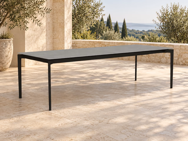 Leaf Gres 200/260 Extending Dining Table by Talenti