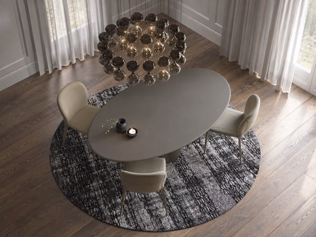 Yoda Argile Dining Table by Cattelan Italia