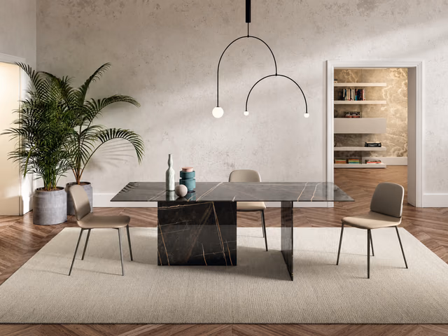 Stratum Dining Table by Lago