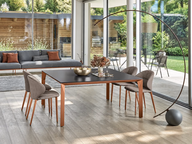 Mirage Dining Table by Bontempi
