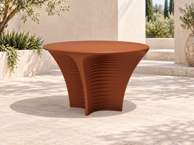 Biophilia Dining Table Ø120 × 72 by Vondom
