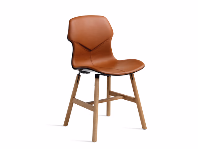 Stereo Wood Totally Upholstered Chair by Casamania