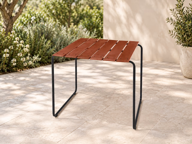 Ocean Table — Burnt Red, 2 Pers. by Mater