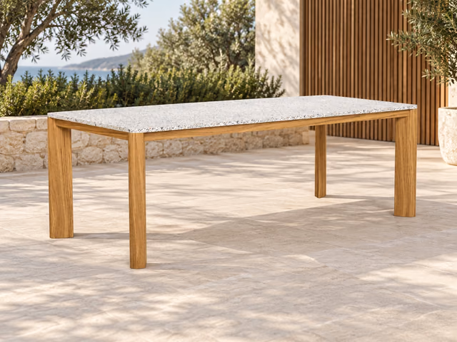 Oliver Dining Table 220 by Talenti