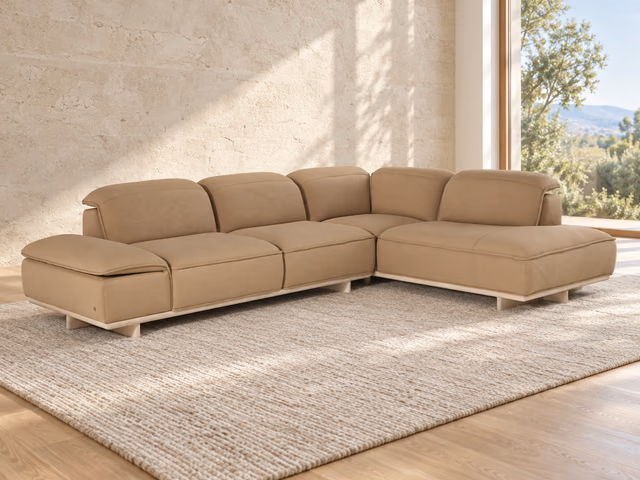 Adam Sectional by Natuzzi Italia