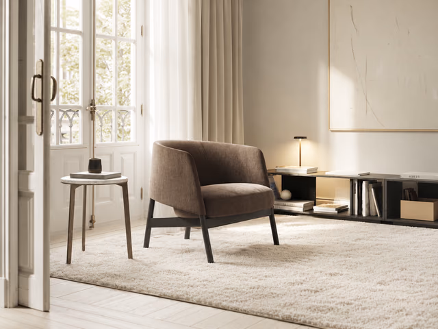 Collar Lounge Chair by Bensen