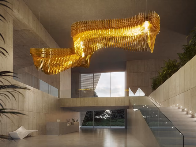 Aria Infinita Pendant Lamp by Slamp