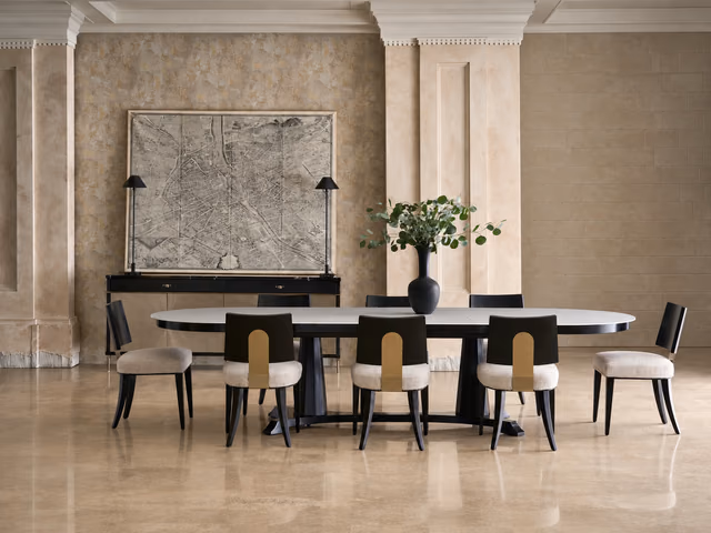 Bordeaux Dining Table by Caracole
