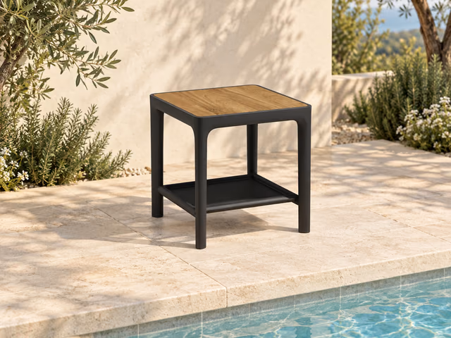 Africa Sun-Lounger Table With Tray by Vondom