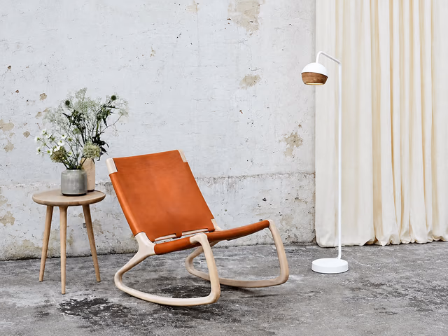 Ray Floor Lamp — White by Mater