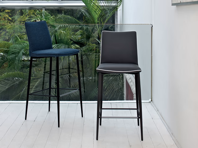 Nata Bar Stool by Bontempi